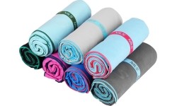 NCR13 DARK GREY MICROFIBRE TOWEL 200x90 cm NILS CAMP