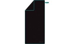 Ręcznik z mikrofibry Nils Camp NCR13, Czarny, 200x90 cm