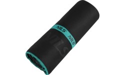 Ręcznik z mikrofibry Nils Camp NCR13, Czarny, 200x90 cm