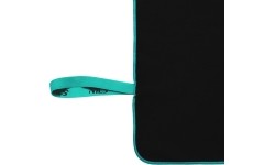 Ręcznik z mikrofibry Nils Camp NCR13, Czarny, 200x90 cm