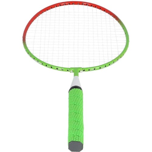 Zestaw do badmintona Nils NRZ051 Steel, 2 rakiety, pióra do badmintona, piłeczki