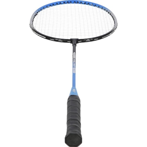 Zestaw do badmintona Nils NRZ012, stal, 2 rakiety, 3 pióra do badmintona, siatka 195 x 22 cm, pokrowiec