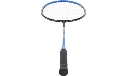 Zestaw do badmintona Nils NRZ012, stal, 2 rakiety, 3 pióra do badmintona, siatka 195 x 22 cm, pokrowiec