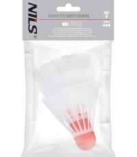 Nylonowe lotki do badmintona Nils NBL6003 - 3 szt.