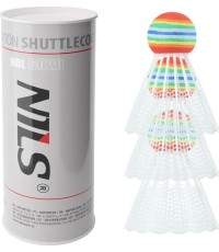 Lotki do badmintona Nils NBL6020 - nylonowe, 3 szt.