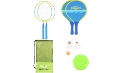 NRZ053 ZESTAW DO BADMINTONA 3W1 NILS