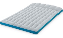 Materac dmuchany dwuosobowy kempingowy 193x127x17 cm łóżko z zagłówkiem INTEX 67999