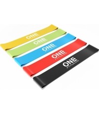 Zestaw gum oporowych PBF Exercise Band Set 05 Slim One Fitness