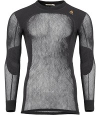 Męska koszulka Aclima WN CrewNeck JetBlack, rozmiar XS - 123