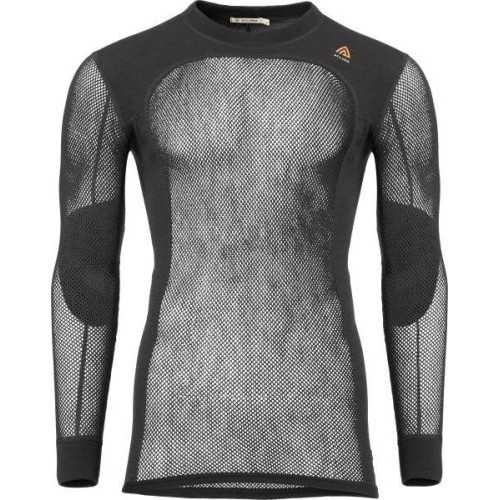 Męska koszulka Aclima WN CrewNeck JetBlack, rozmiar XS - 123