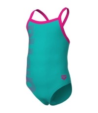 Arena Logo Kids Girl One Piece Water-Freak Rose 1-2 - 890