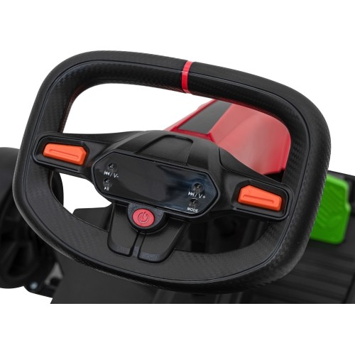 Gokart Fast 3 Drift, czerwony