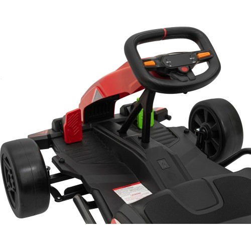 Gokart Fast 3 Drift, czerwony