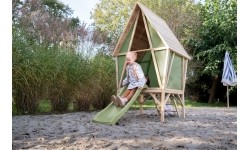 EXIT Yuki 350 playhouse with slide and mud kitchen