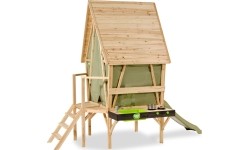 EXIT Yuki 350 playhouse with slide and mud kitchen