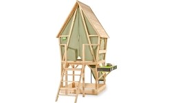 EXIT Yuki 550 playhouse with slide, mud kitchen and sandpit