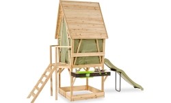EXIT Yuki 550 playhouse with slide, mud kitchen and sandpit