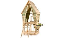 EXIT Yuki 550 playhouse with slide, mud kitchen and sandpit