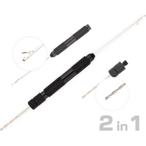 Igła do kulek ZFISH 2in1, czarna