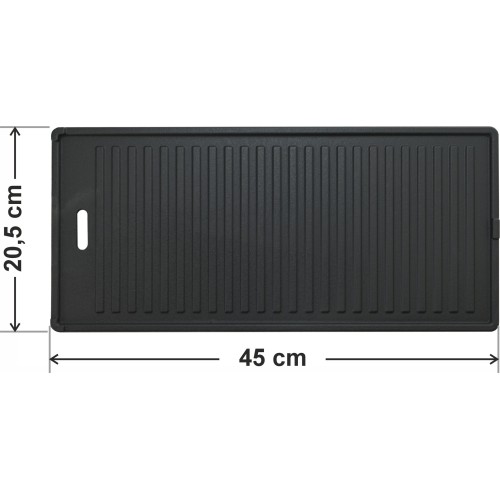Żeliwna płyta dwustronna ETAGE 450x205 mm