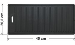 Żeliwna płyta dwustronna ETAGE 450x205 mm
