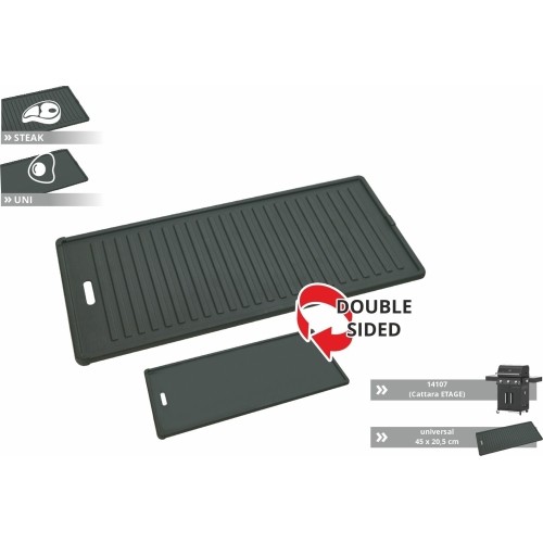 Litinový plát ETAGE oboustranný 450x205mm (pro 14107)