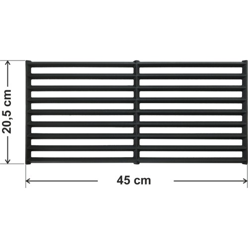 Litinový rošt ETAGE 450x205mm (pro 14107)