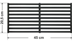 Litinový rošt ETAGE 450x205mm (pro 14107)