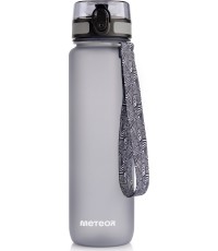 Sports water bottle meteor 1000 ml dark green - Grey