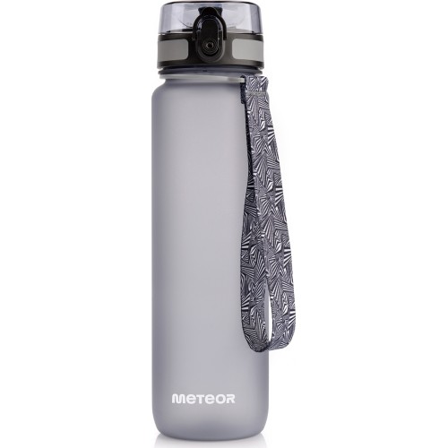 Sports water bottle meteor 1000 ml dark green - Grey