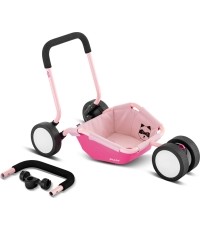 Balansinis dviratukas PUKY Traily retro-rose/pink