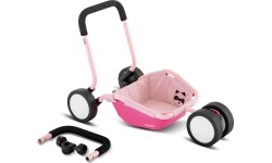 Balansinis dviratukas PUKY Traily retro-rose/pink