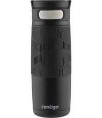 Kubek termiczny Contigo Transit Metra, 470 ml, czarny matowy