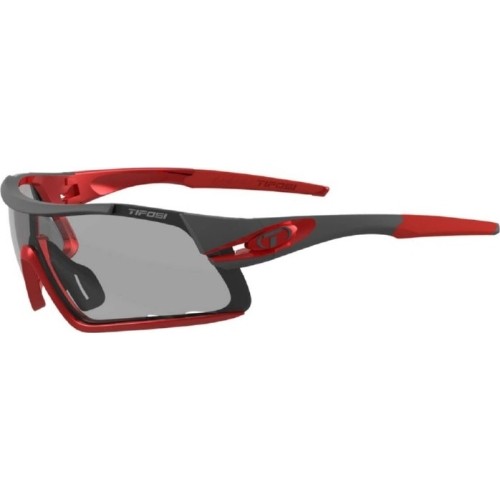 Okulary przeciwsłoneczne Tifosi Davos TIF1460301834, czerwone, 100% ochrona UV