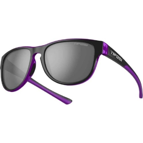 Okulary przeciwsłoneczne Tifosi Smoove Onyx Ultra Violet, z ochroną UV