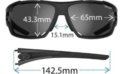 Okulary przeciwsłoneczne Tifosi Amok Race Neon, z ochroną UV