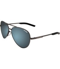 Okulary przeciwsłoneczne Tifosi Shwae Graphite Aviators, czarne, z ochroną UV