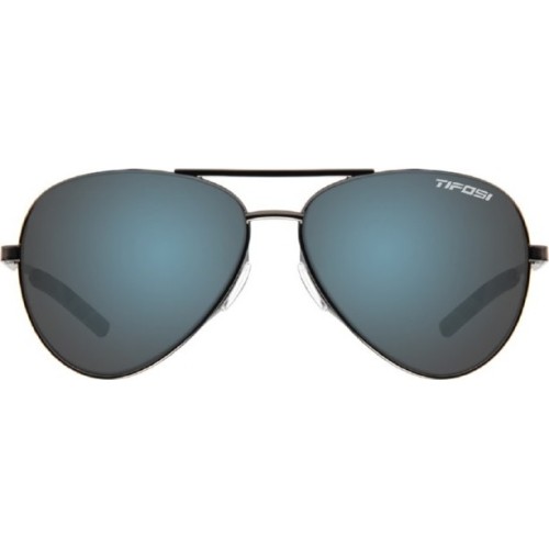 Okulary przeciwsłoneczne Tifosi Shwae Graphite Aviators, czarne, z ochroną UV