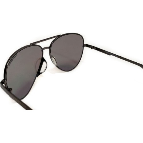 Okulary przeciwsłoneczne Tifosi Shwae Graphite Aviators, czarne, z ochroną UV