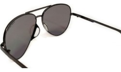 Okulary przeciwsłoneczne Tifosi Shwae Graphite Aviators, czarne, z ochroną UV