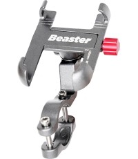 Uchwyt na telefon Beaster BS03S, srebrny