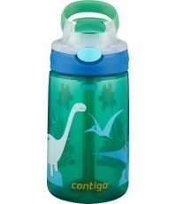 Bidon dziecięcy Contigo Gizmo Green Dino, 2115035, 420 ml