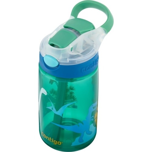 Butelka do picia dla dzieci Contigo Gizmo Green Dino, 2115035, 420 ml