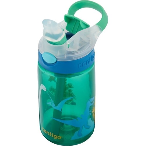 Butelka do picia dla dzieci Contigo Gizmo Green Dino, 2115035, 420 ml