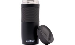 Podróżny kubek termiczny z izolacją próżniową Contigo Byron Matte Black 470 ml CON2095663