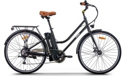 Rower elektryczny Beaster BS111B, 250 W, 36 V, 10 Ah, czarny