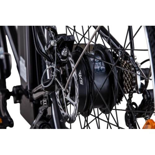 Rower elektryczny Beaster BS111B, 250 W, 36 V, 10 Ah, czarny