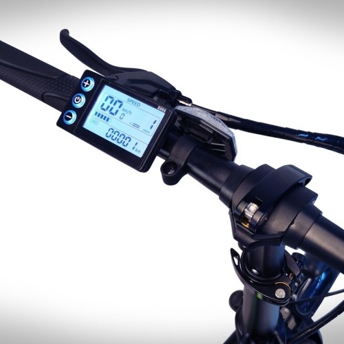 Rower elektryczny Beaster BS115O, 250 W, 36 V, 8,8 Ah, pomarańczowy, składany