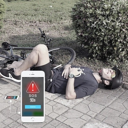 Inteligentny kask Livall BH51, rozmiar M, szary