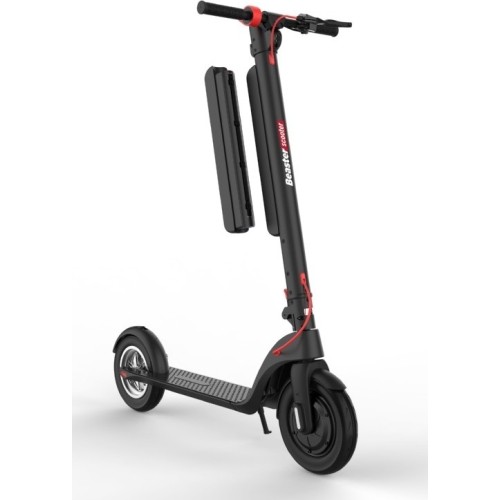 Hulajnoga elektryczna Beaster Scooter BS801B, 700 W, 36 V, 10 Ah, koła 25,4 cm, czarna